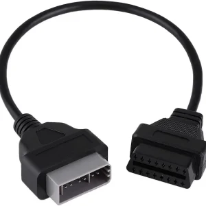 Cable adaptador de diagnóstico del conector OBD2 de 14 Pin a 16 Pin Compatible para Nissan 14Pin