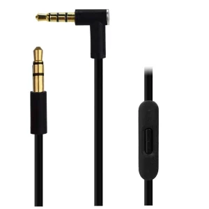 Cable de audio de repuesto con micrófono en línea y control para auriculares Beats