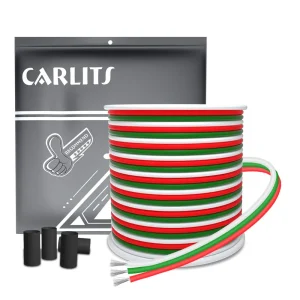 Cable de extensión de 3 conductores de 22 AWG  65,6 pies