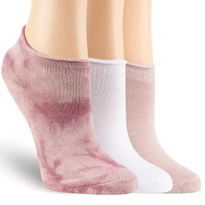 Calcetines invisibles para mujer con parte superior enrollable de limón