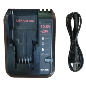 Cargador BDC4052 compatible con batería de litio Black and Decker de 10.8 -20 V