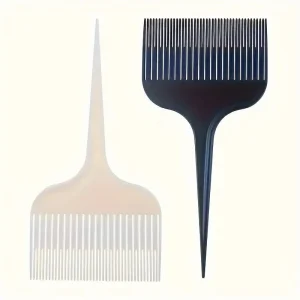 Cepillo Profesional para Teñir el Cabello - Cepillo Desenredante con Cola Puntiaguda, 2 piezas