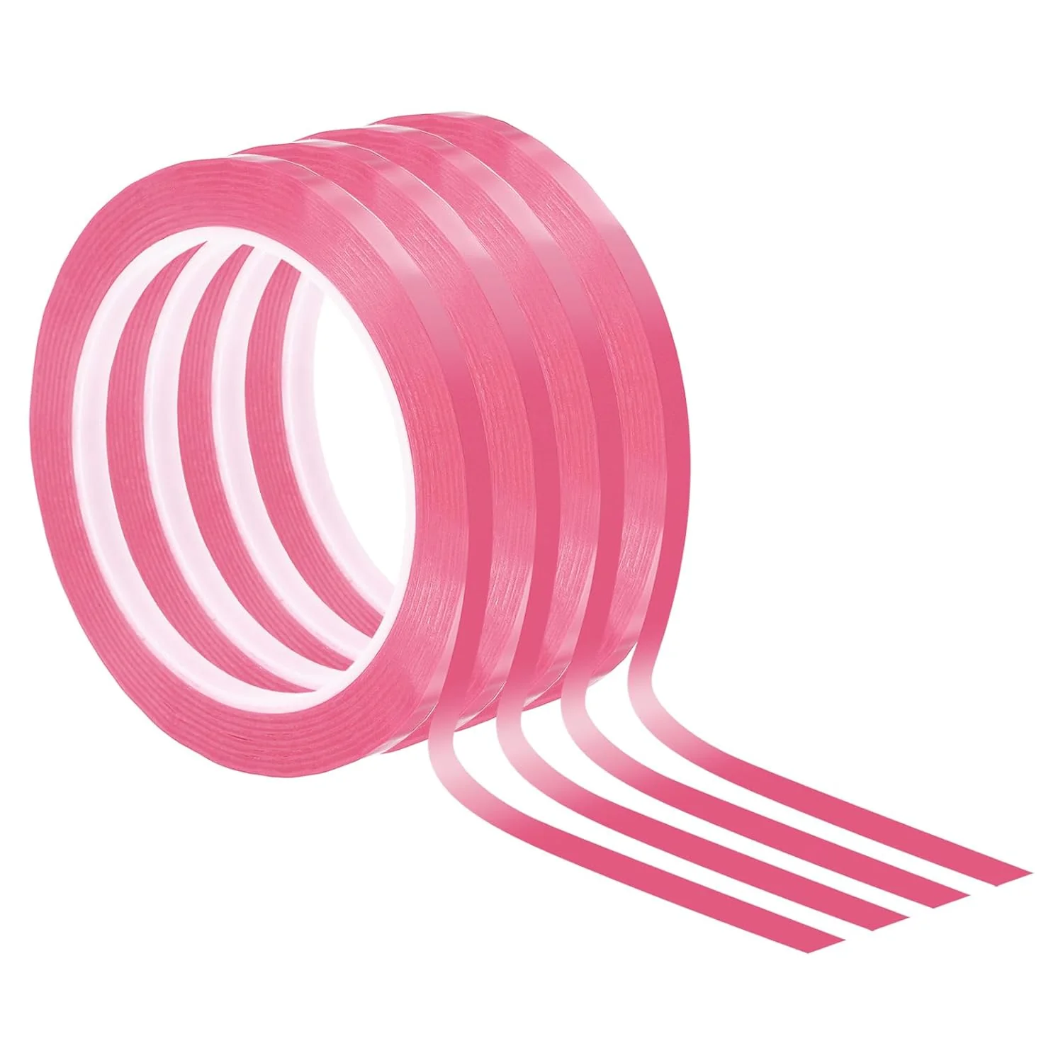 Cinta rosa, paquete de 1 cinta fina de borrado en seco para marcar gráficos