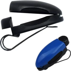 Clip para visera de gafas de sol para automóvil