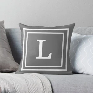 Cojín con Letra inicial del alfabeto