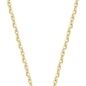 Colgante solitario de diamantes redondos, joyería fina para mujer, Caja de regalo incluida