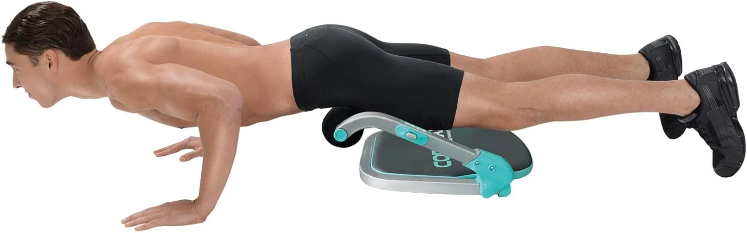 Core MAX Máquina para ejercitar los Abdominales, 53 x 46 x 35,5 cm, Color Verde - Imagen 7