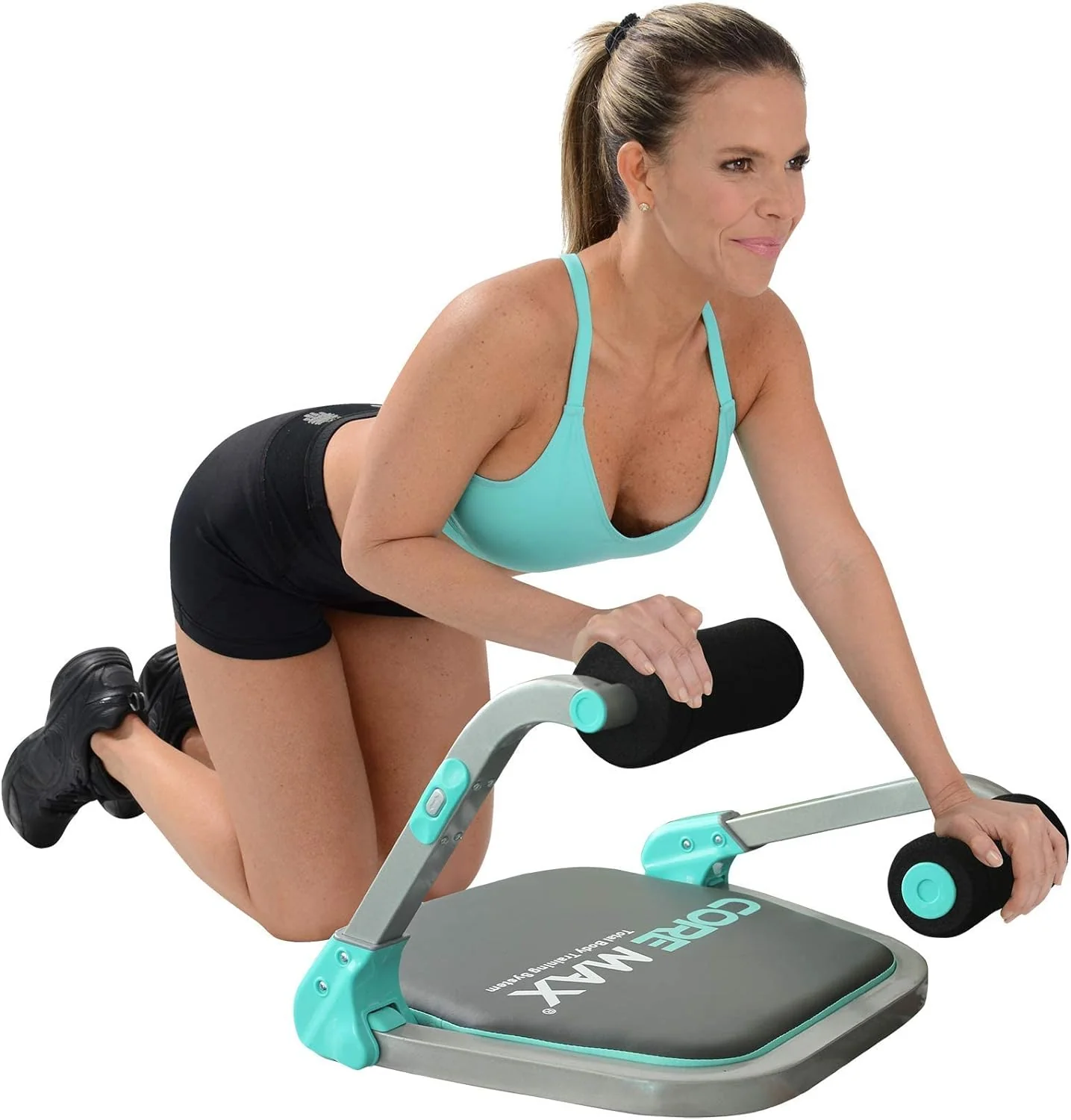 Core MAX Máquina para ejercitar los Abdominales, 53 x 46 x 35,5 cm, Color Verde - Imagen 6
