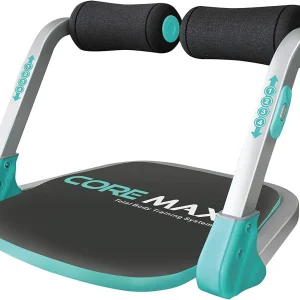 Core MAX Máquina para ejercitar los Abdominales, 53 x 46 x 35,5 cm, Color Verde