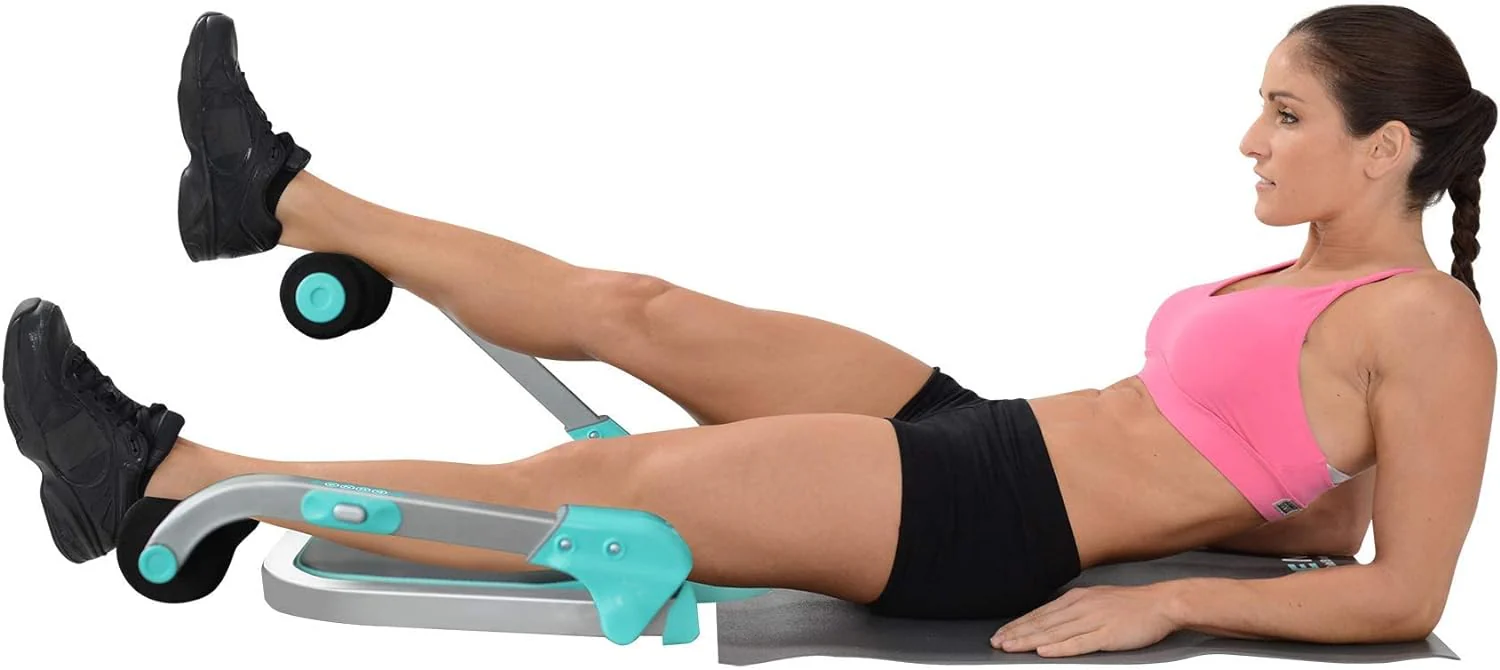 Core MAX Máquina para ejercitar los Abdominales, 53 x 46 x 35,5 cm, Color Verde - Imagen 5
