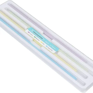 Cryfokt Tiras de pulido dental, 1 unidad, 4 colores