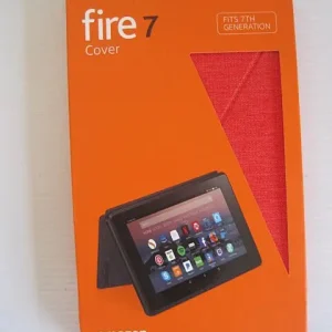 Cubierta para tableta Amazon Fire 7 séptima generación roja