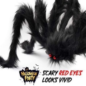 Decoraciones Al Aire Libre De Halloween Araña Peluda