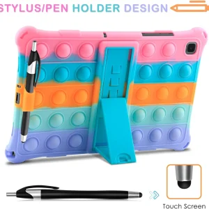 DETUOSI - Funda de silicona para Samsung Galaxy Tab A7 de 10.4 pulgadas