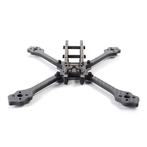 Diatone Fibra de carbono 6 mm Grosor del brazo Estiramiento X Kit de marco Titanio