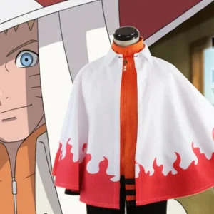 Disfraz de Uzumaki Ninja the 7th Hokage, capa de Cosplay