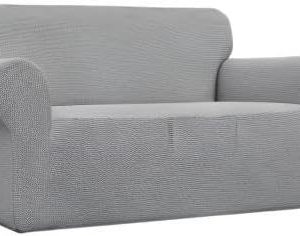 Easy-Going - Funda elástica para sofá biplaza, 1 pieza, suave, con parte inferior elástica