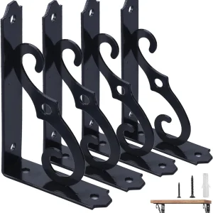 ETECHMART Soportes Decorativos para Estantes