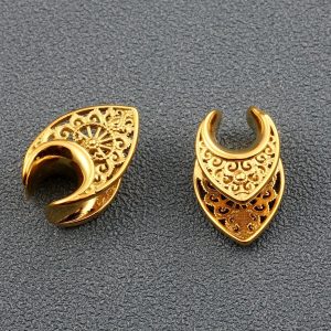 Expansor de oído con abertura