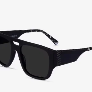 Eyebuydirect Gafas De Sol Estilo Aviador En Negro Mate - Cliff