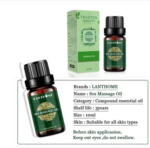 Feromonas afrodisíacas para hombre y mujer, aceite de masaje - Imagen 3