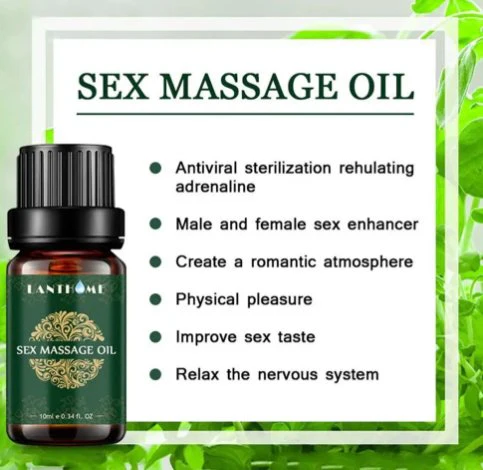 Feromonas afrodisíacas para hombre y mujer, aceite de masaje - Imagen 2