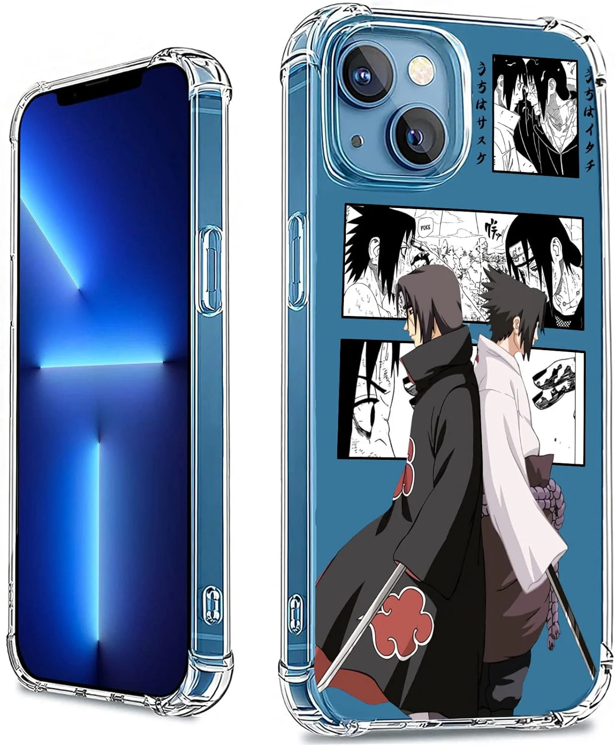 Funda de telefono de anime transparente a prueba de golpes de TPU - Imagen 2