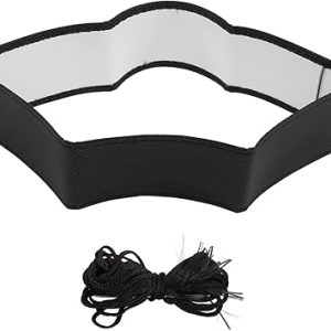 Funda para volante cosida a mano, cubierta de fibra superfina de cuero PU