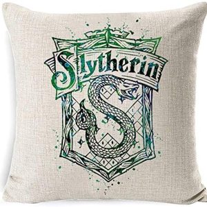 Fundas de Cojines de Lino y algodón para el hogar /Bar/Restaurante 18 x 18"-Harry Potter