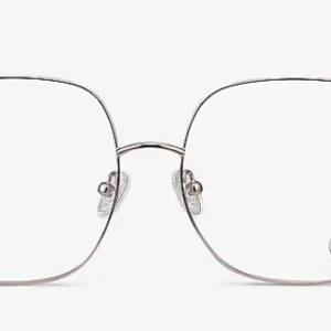 Gafas Cuadradas De Oro Rosa