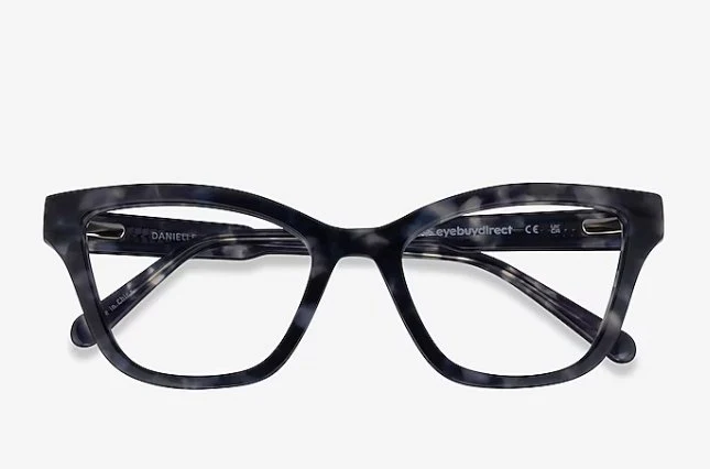 Gafas Danielle Gafas de sol con forma de ojo de gato y carey gris - Imagen 5