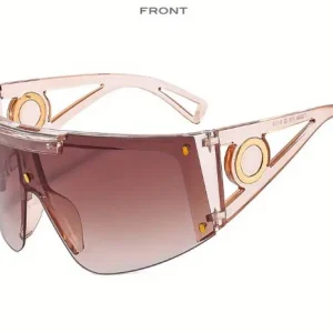 Gafas de gran tamaño de moda para decoración al aire libre