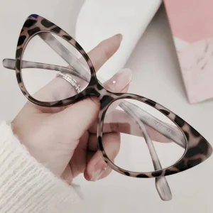 Gafas De Luz Anti-azul HD, Lentes Transparentes De Ojo De Gato