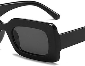 Gafas de sol cuadradas para mujer, rectángulo vintage