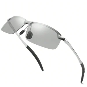 Gafas De Sol Polarizadas Cromadas Para Bicicleta Sin Marco