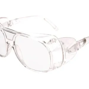 Gafas protectoras transparentes blancas