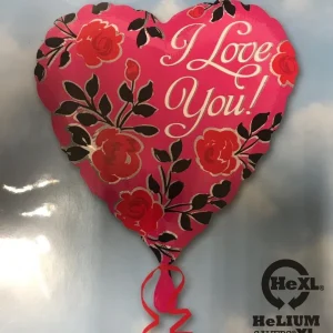 GLOBO ILY ROJO Y ROSA-San Valentin