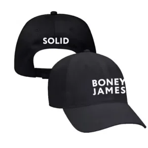 Gorra de béisbol bordada lisa Boney James