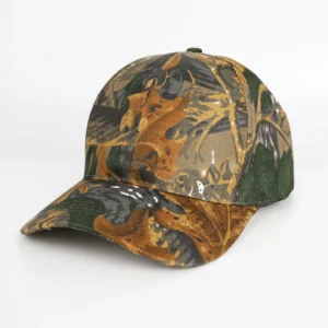 Gorra de béisbol con estampado de camuflaje para hombre y mujer