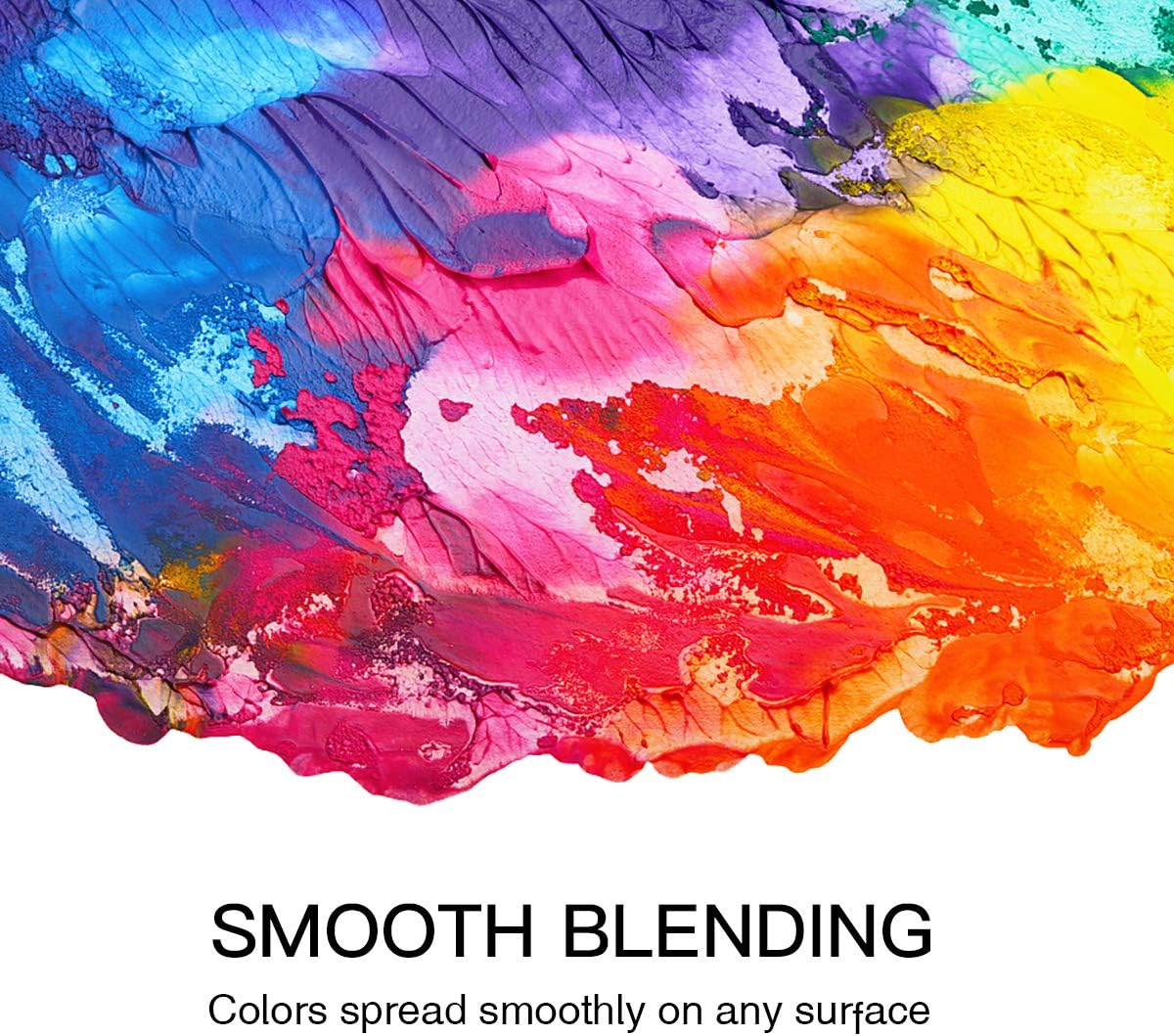 GOTIDEAL - Juego de pinturas acrílicas, tubos de 4.1 oz (120 ml), color gold trasparente - Imagen 6