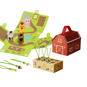Granja-juego de agricultura creativo para niños