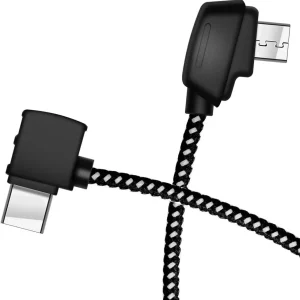 Hanatora Cable de control remoto Micro AB a USB C de 3,66 pulgadas