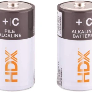 HDX 7121-12S Baterías de uso general alcalinas tamaño C 12