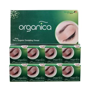 Hilo organico para depilacion de cejas / CAJA DE 8