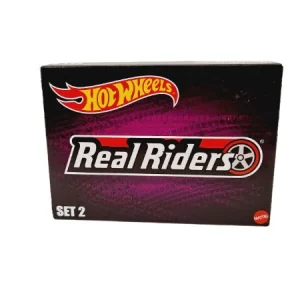 HOT WHEELS Coleccionistas Real Riders Wheels Paquete de 2 RLC Exclusivo