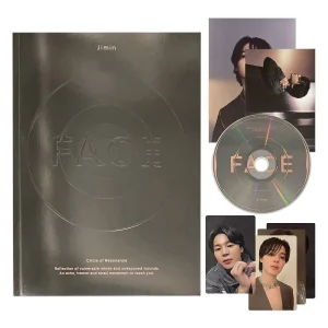 JIMIN DE BTS - [FACE] (Versión Undefinable Face) Libro de fotos + CD + Tarjeta fotográfica