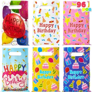JOYIN 96 bolsas de regalos para fiestas de cumpleaños