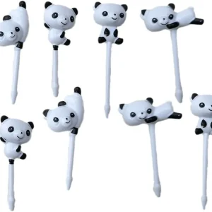 Juego de 8 piezas de palillos Bento divertidos