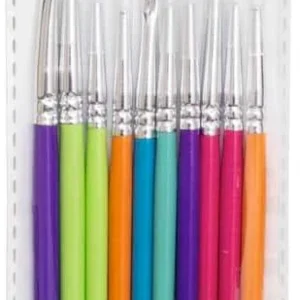 Juego de pinceles Plaid ® Color By Me™ - Brochas para detalles, 10 uds.