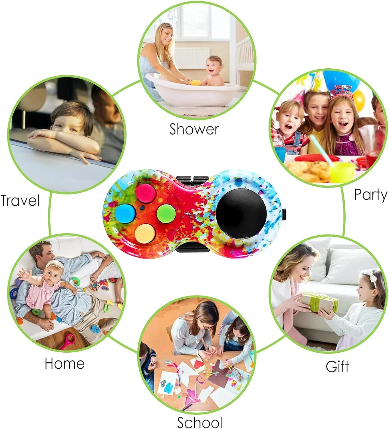 Juguete interesante mano con superficie lisa para establecer la coordinación ojo-mano - Imagen 2